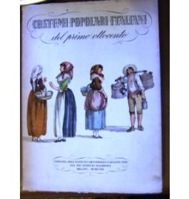Costumi popolari italiani del primo ottocento