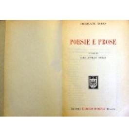 Poesie e prose