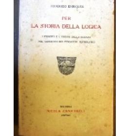Per la storia della logica