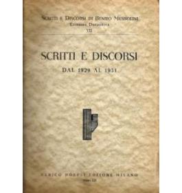 Scritti e discorsi