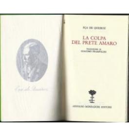 La colpa del prete amaro