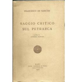 Saggio critico sul Petrarca
