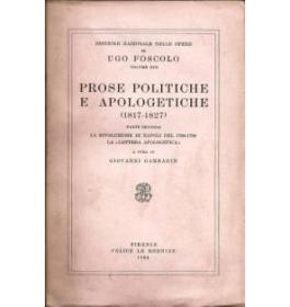 Prose politiche e apologetiche