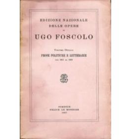 Prose politiche e letterarie