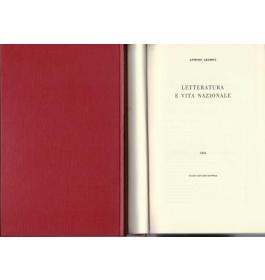 Letteratura e vita nazionale