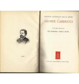 Odi barbare e Rime e ritmi