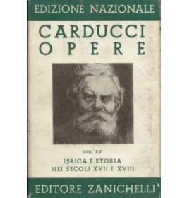 Lirica e storia nei secoli XVII e XVIII