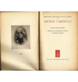 Studi su Giuseppe Parini. Il Parini maggiore