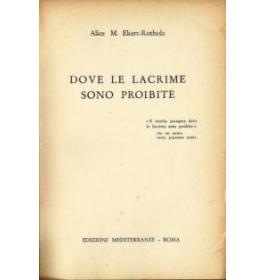 Dove le lacrime sono proibite