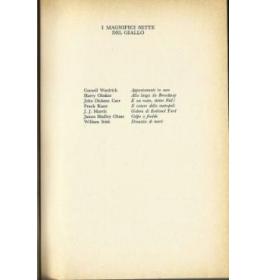 I magnifici sette del giallo