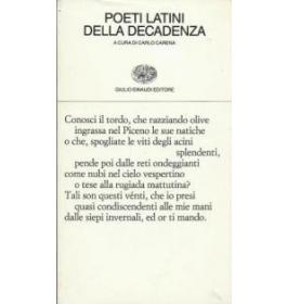 Poeti latini della decadenza