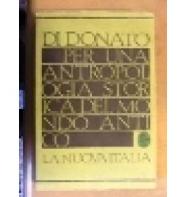 Per una antropologia storica del mondo antico