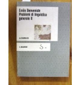 Problemi di linguistica generale II