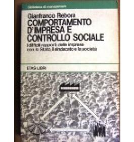 Comportamento d'impresa e controllo sociale