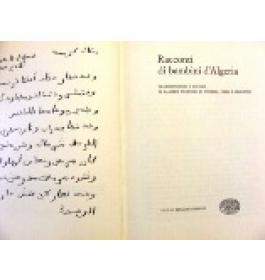 Racconti di bambini d'Algeria