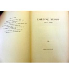 Ordine nuovo 1919-1920 (L')