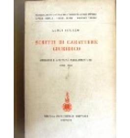 Scritti di carattere giuridico