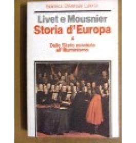Storia d'Europa 4 Dallo stato assoluto all'illuminismo