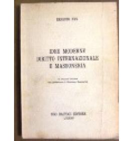 Idee moderne diritto internazionale e massoneria