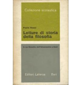 Letture di storia della filosofia