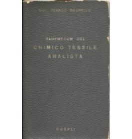 Vademecum del chimico tessile analista