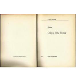Celso o della poesia Elicona II