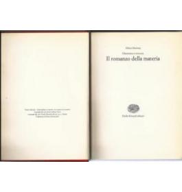 Il romanzo della materia