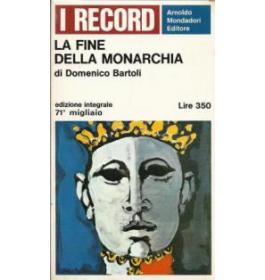 La fine della monarchia