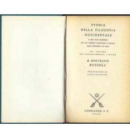 Storia della filosofia occidentale