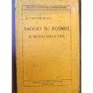Saggio su Rosmini