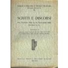 Scritti e discorsi