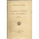 Saggio critico sul Petrarca
