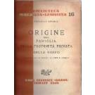 Origine della famiglia, della proprieta' privata e dello stato