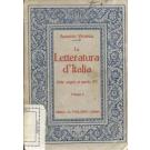 La letteratura d'Italia. Dalle origini al secolo XV