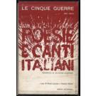 Le cinque guerre: poesie e canti italiani