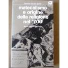 Materialismo e origine della religione nel '700