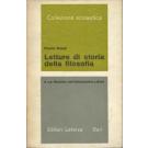 Letture di storia della filosofia