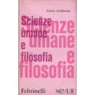 Scienze umane e filosofia