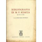Bibliografia di M.F.Sciacca