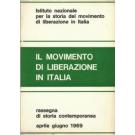Il movimento di liberazione in Italia Aprile-Giugno 1969