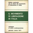Il movimento di liberazione in Italia Gennaio-Marzo 1971