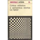 Critica stilistica e semantica storica
